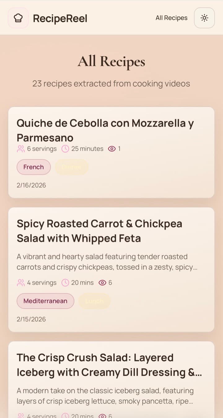 Extracted recipe card